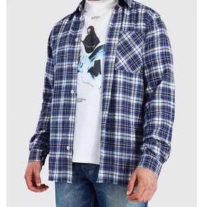 Blue premium Flannel Shirt